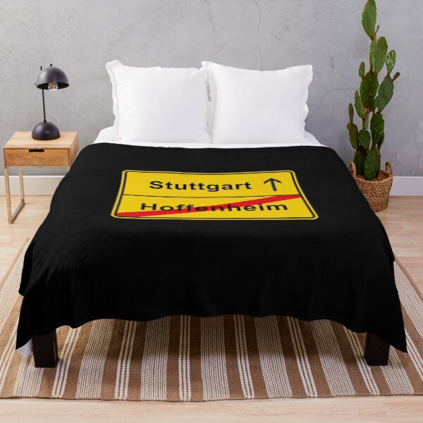Item preview, Stuttgart Wuerttemberg place-name sign anti Hoffenheim designed and sold by GeogDesigns.