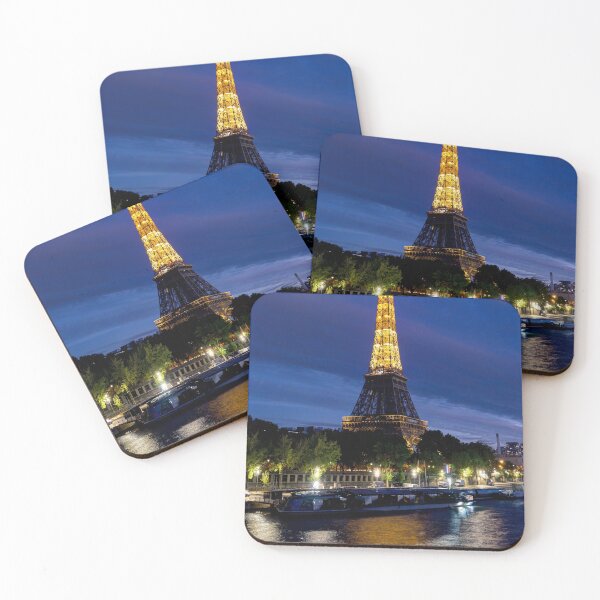 Item preview, Half lit Eiffel Tower at Dusk 01 designed and sold by Weston  Westmoreland.