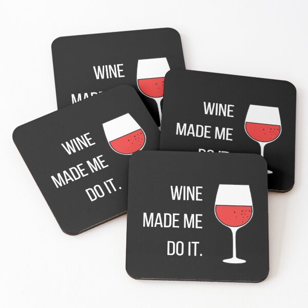 Item preview, Wine Made Me Do It, Wine Glass designed and sold by RoJor.