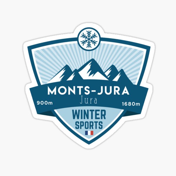 MONTS JURA Sticker