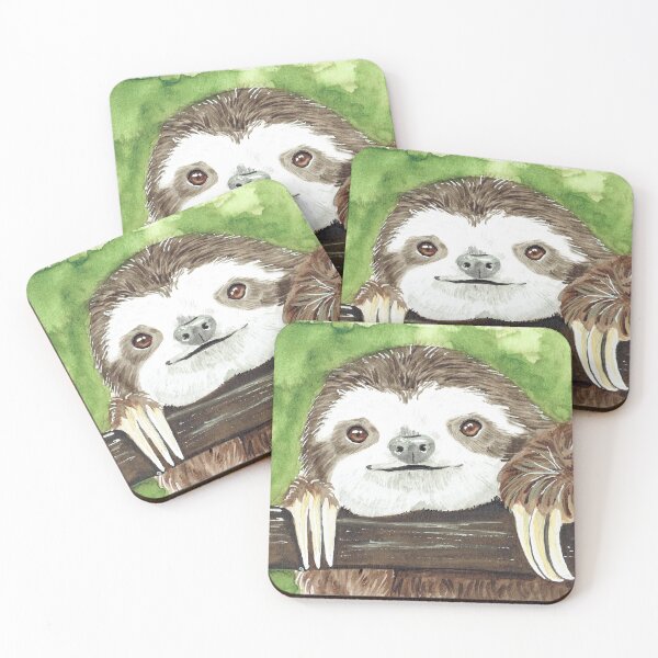 Item preview, Sloth- just hang out designed and sold by Nekospencilart.