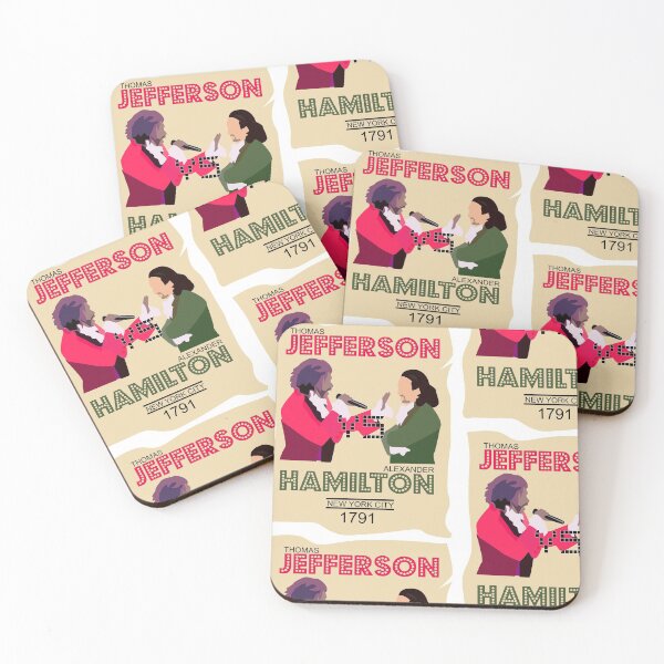 Item preview, Jefferson VS Hamilton. Epic Rap Battles designed and sold by HeardUWereDead.