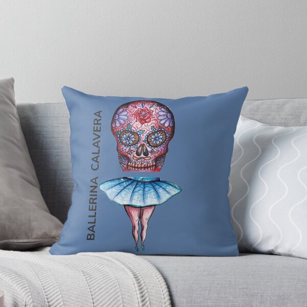 Item preview, BALLERINA CALAVERA by FrankenDuo azure blue designed and sold by FrankenDuo.