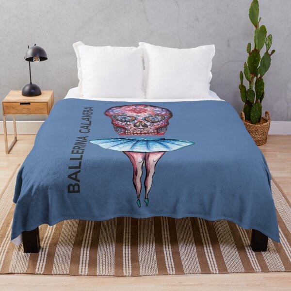 Item preview, BALLERINA CALAVERA by FrankenDuo azure blue designed and sold by FrankenDuo.