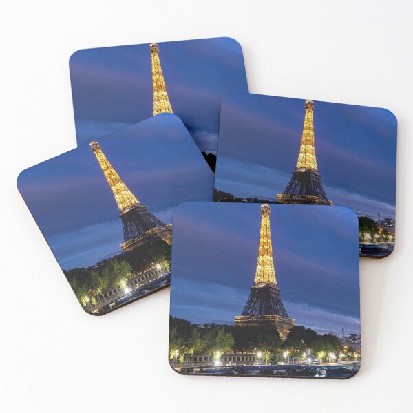 Item preview, Half lit Eiffel Tower at Dusk 02 designed and sold by Weston  Westmoreland.