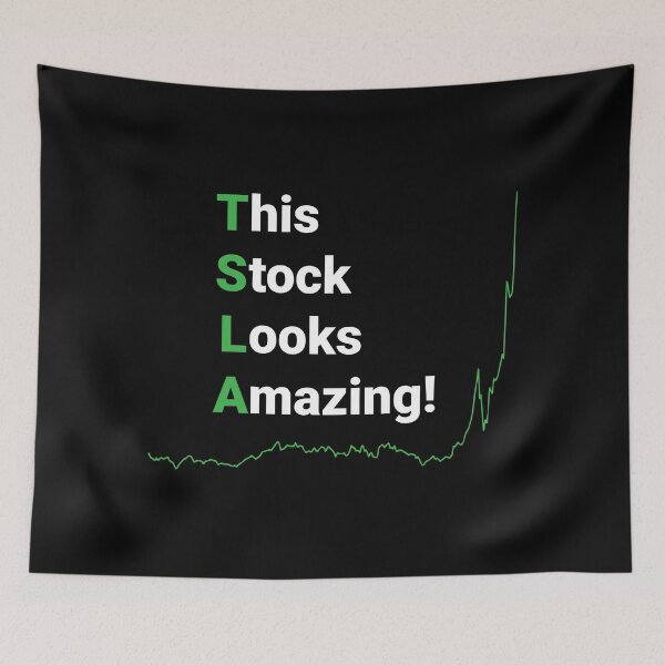Item preview, Tesla TSLA stock is LIT designed and sold by lettersbysid.