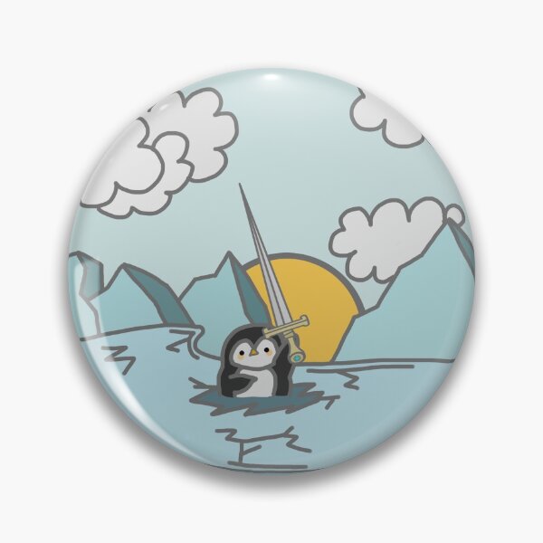 Item preview, Lady of the Lake But She's a Penguin designed and sold by Kai Alexander.