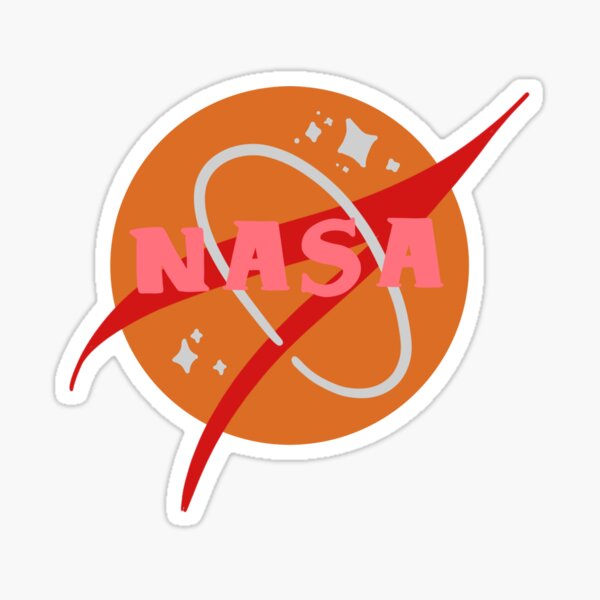 Retro NASA Astros Logo - Orange Version