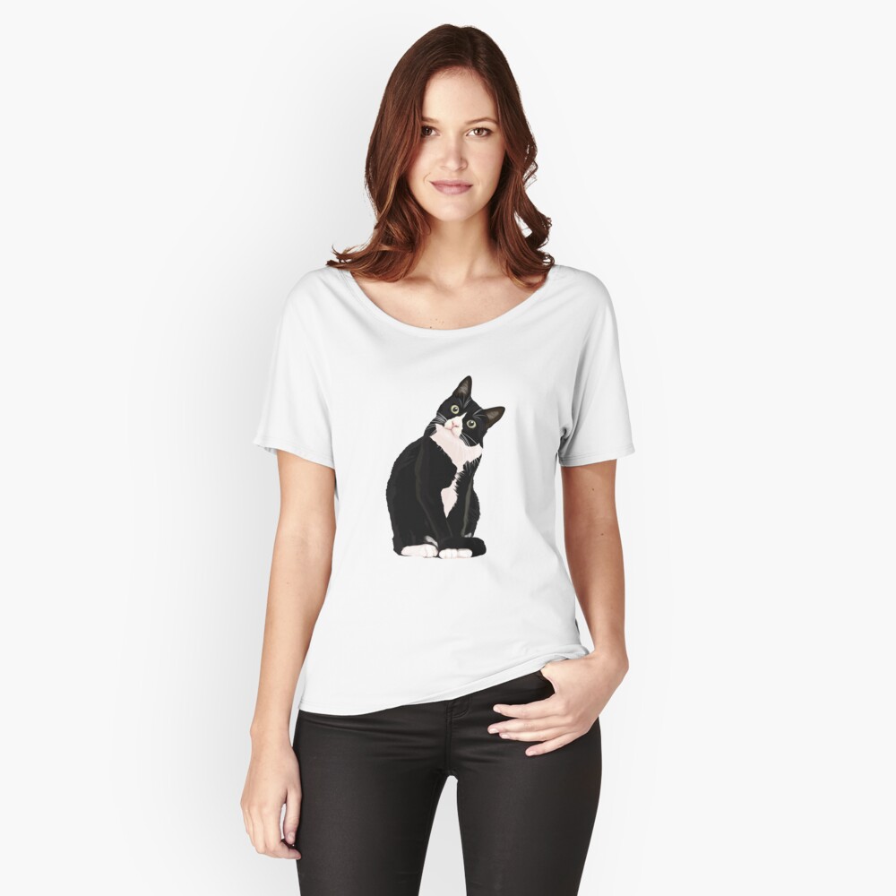 Vista previa del artículo con la obra «Camiseta ancha», diseñado y vendido por Smart-Bee.