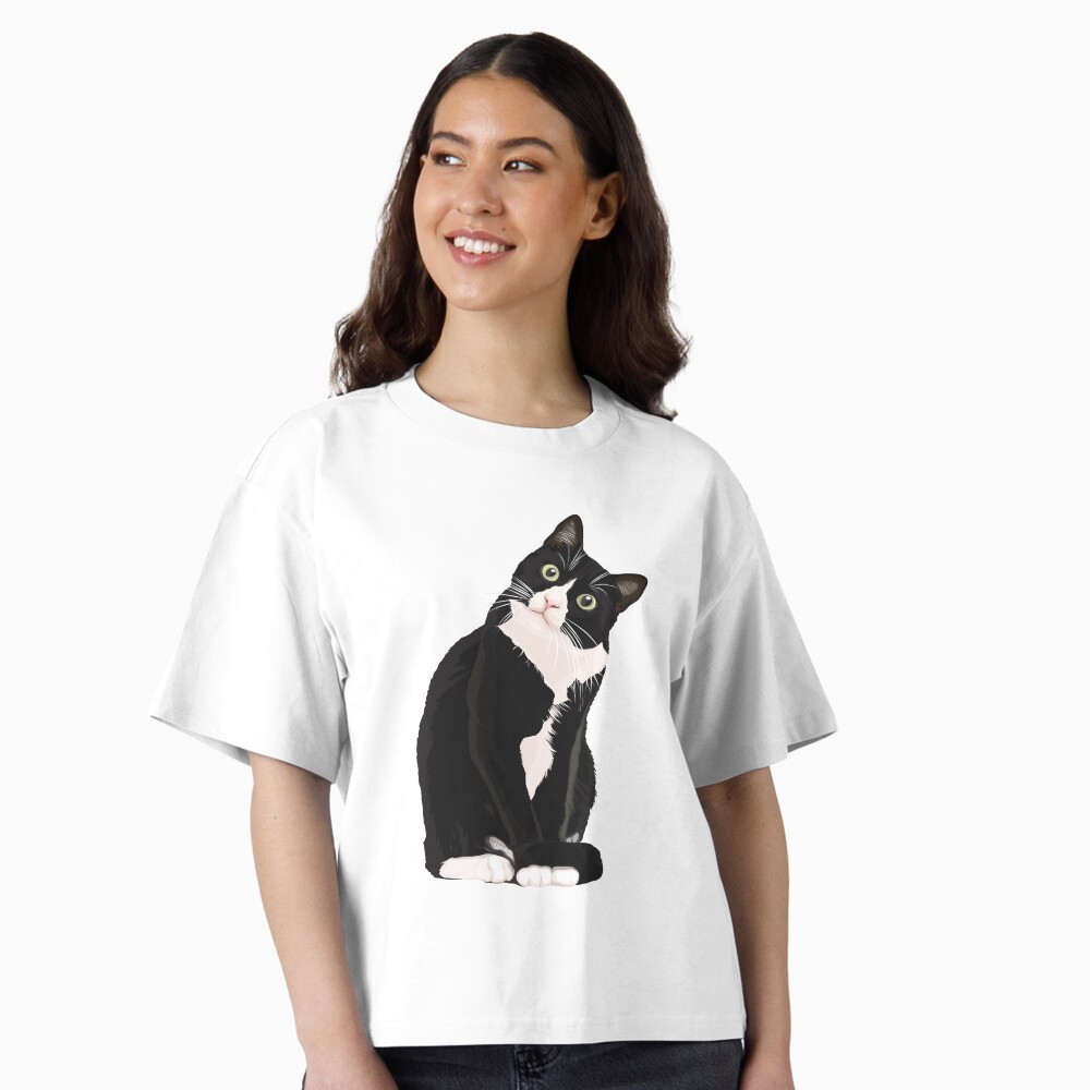 Vista previa del artículo con la obra «Camiseta holgada boxy», diseñado y vendido por Smart-Bee.