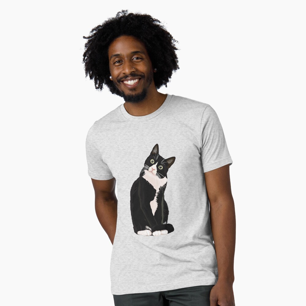 Vista previa del artículo con la obra «Camiseta de tejido mixto», diseñado y vendido por Smart-Bee.