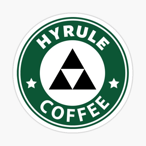 Café Hyrule Pegatina