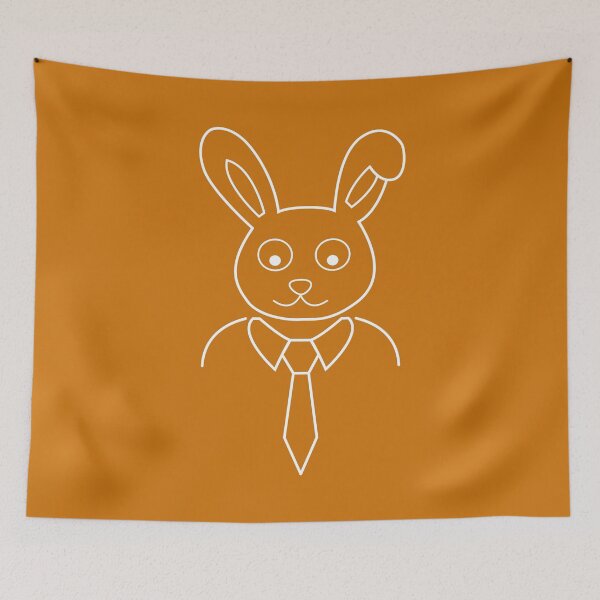 Item preview, Bunny in a Tie designed and sold by Tjaša Rome.