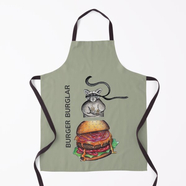Item preview, BURGER BURGLAR by FrankenDuo grey lemon designed and sold by FrankenDuo.