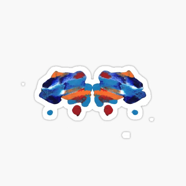Rorschach Blot Sticker