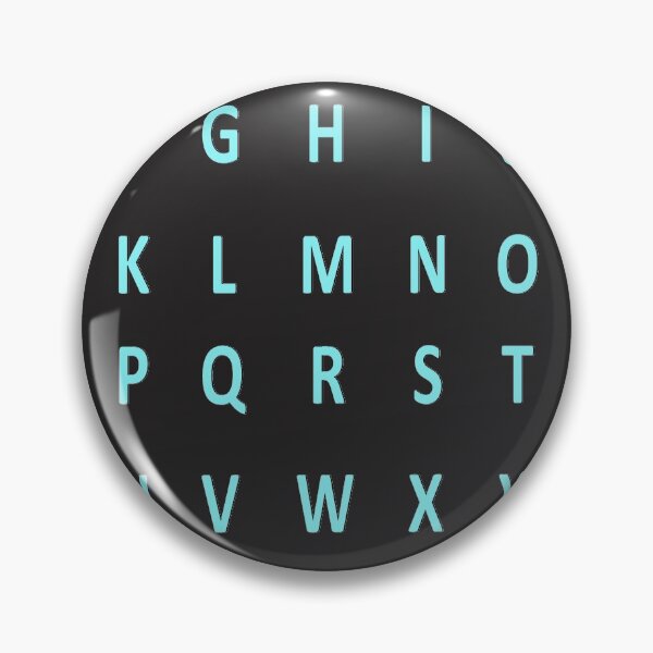 Item preview, complete alphabet - blue designed and sold by ZiphGames.