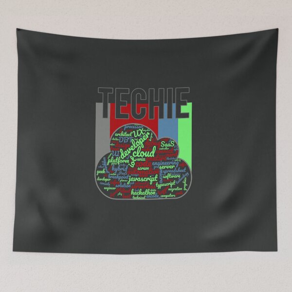 Item preview, Cloud Techie - Techies day design designed and sold by wingdingr.