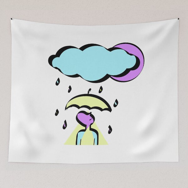 Item preview, Rainy Day designed and sold by Gabrielle Freitas.