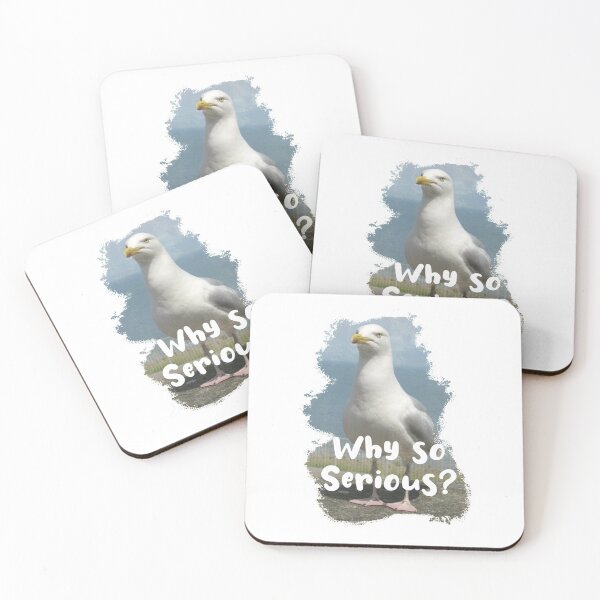 Item preview, Why So Serious Seagull designed and sold by Funful.