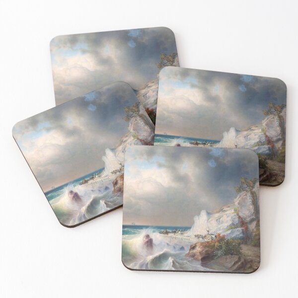 Item preview, A View between Genoa and Nice - Apollinary Goravsky - 1860 designed and sold by CJET.