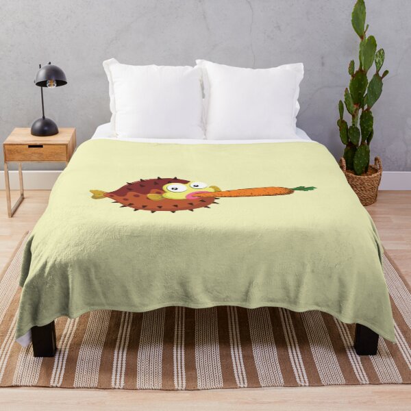 Item preview, Pufferfish Eating a Carrot  designed and sold by StarByAsem.