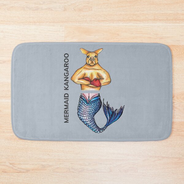 Item preview, MERMAID KANGAROO by FrankenDuo shinto blue designed and sold by FrankenDuo.
