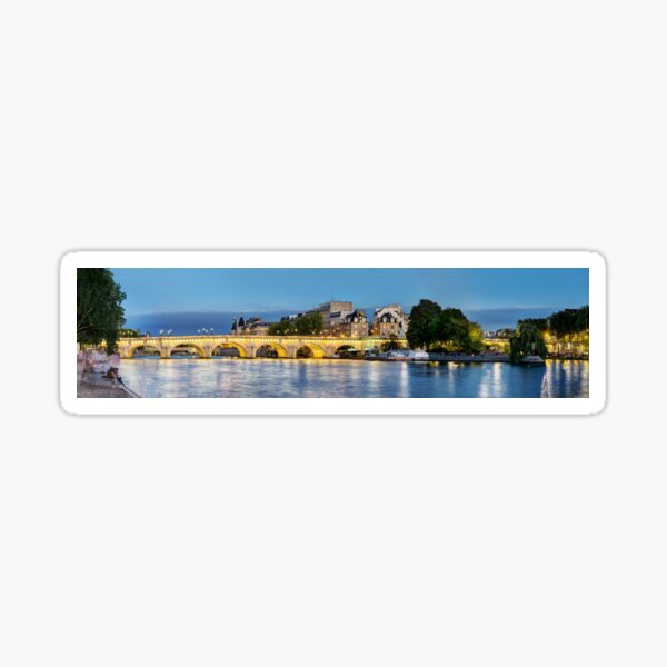 Pont Neuf Paris 02 Sticker