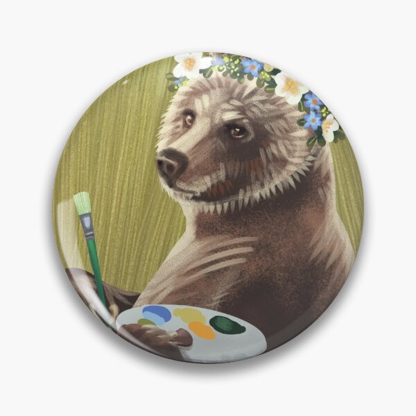 Item preview, Painter Bear designed and sold by CrickettGrrrl.