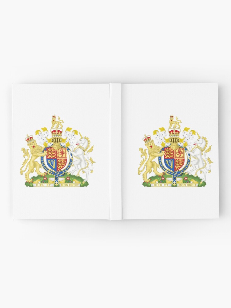 Konigliches Wappen Des Vereinigten Konigreichs England Wales Nordirland Notizbuch Von Abbeyz71 Redbubble