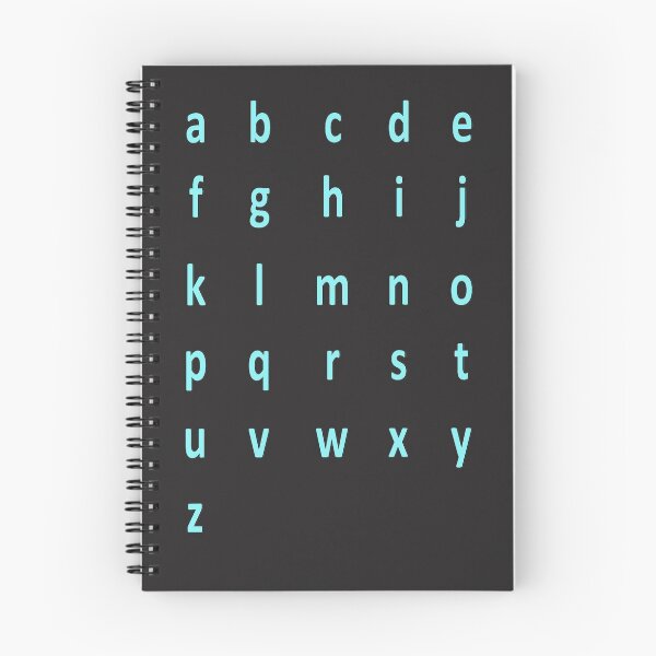 Item preview, complete alphabet - blue designed and sold by ZiphGames.