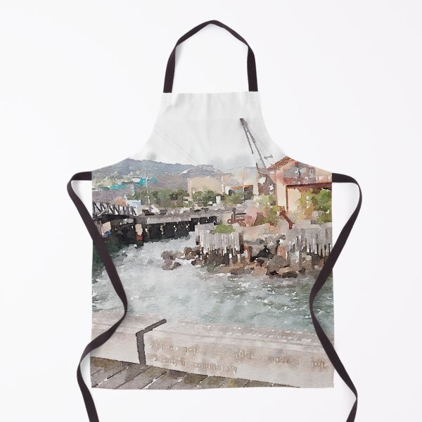 Item preview, Wellington Harbor Watercolor designed and sold by Douglas E. Welch Design and Photography.
