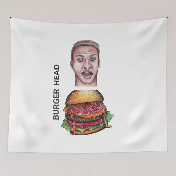 Item preview, BURGER HEAD by FrankenDuo designed and sold by FrankenDuo.