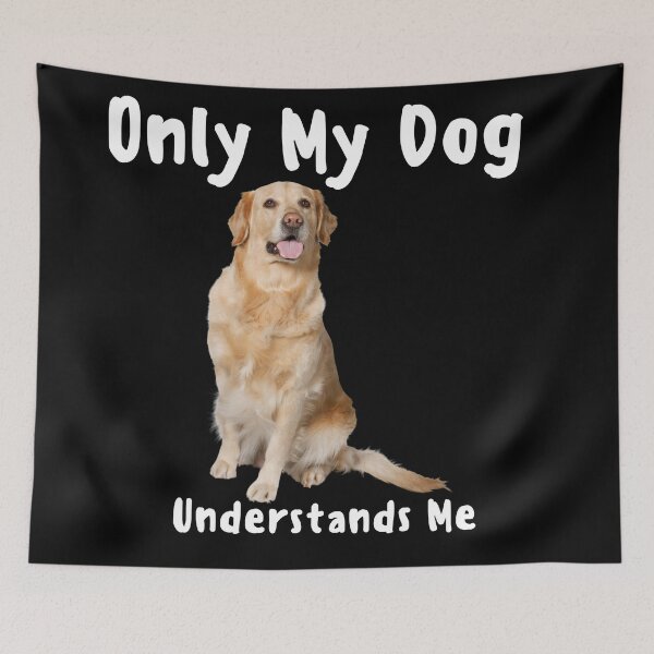 Item preview, Only My Dog Understands Me designed and sold by MoMasry.