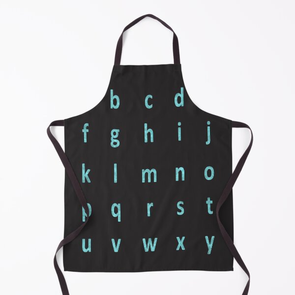 Aperçu de l'œuvre alphabet complet - daim bleu créée et vendue par ZiphGames.