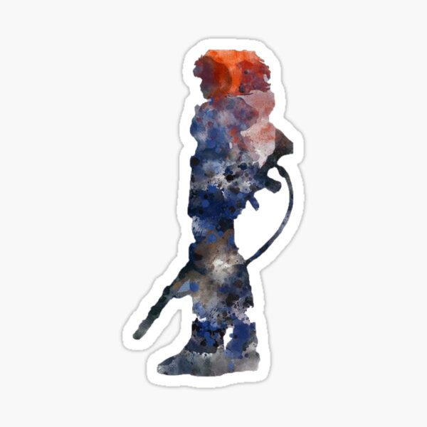 NausicaƤ of the Valley Watercolor Sticker