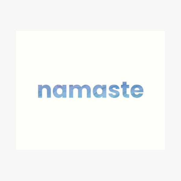 Namaste Definition Print Namaste Sign Namaste Printable 