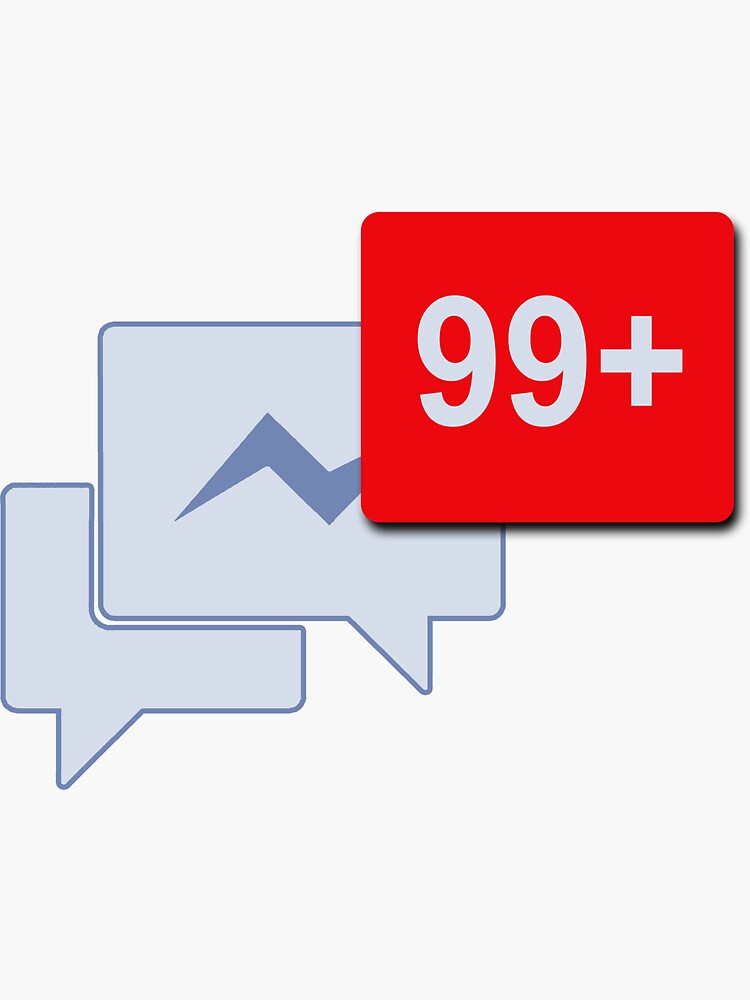 Thumbnail 3 of 3, Sticker, Facebook Chat Messages - Messenger designed and sold by SKpixel.