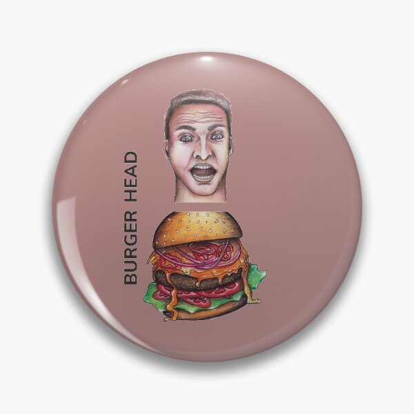 Item preview, BURGER HEAD by FrankenDuo cacao brown designed and sold by FrankenDuo.