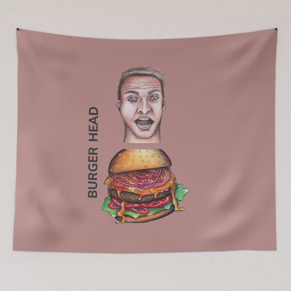 Item preview, BURGER HEAD by FrankenDuo cacao brown designed and sold by FrankenDuo.