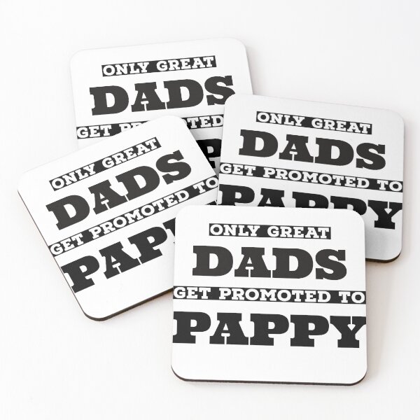 Item preview, Only Great Dads Get Promoted To pappy designed and sold by mer-ONE.