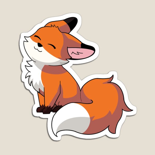 Home Living Refrigerator Magnets Magnet Renard Kawaii