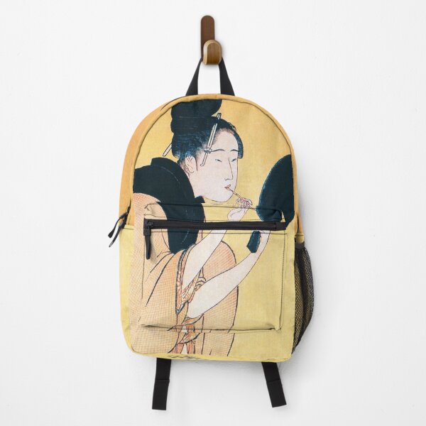 Item preview, Kitagawa Utamaro - beautiful putting on red - Oban designed and sold by playmap.
