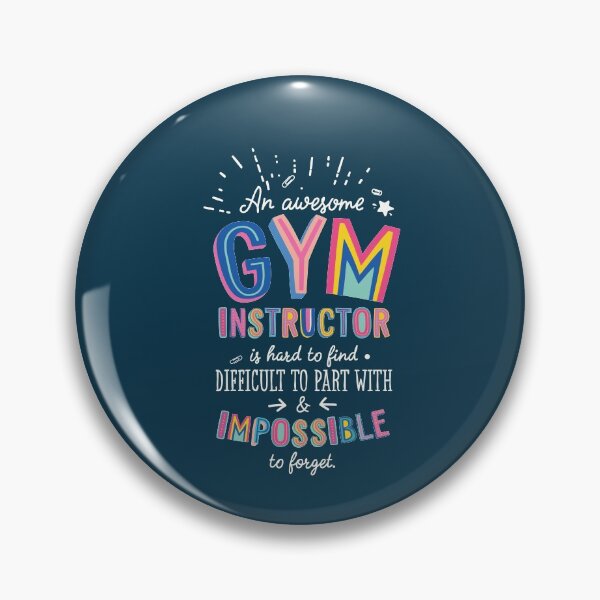 Item preview, An awesome Gym Instructor Gift Idea - Impossible to Forget Quote designed and sold by betternotes.