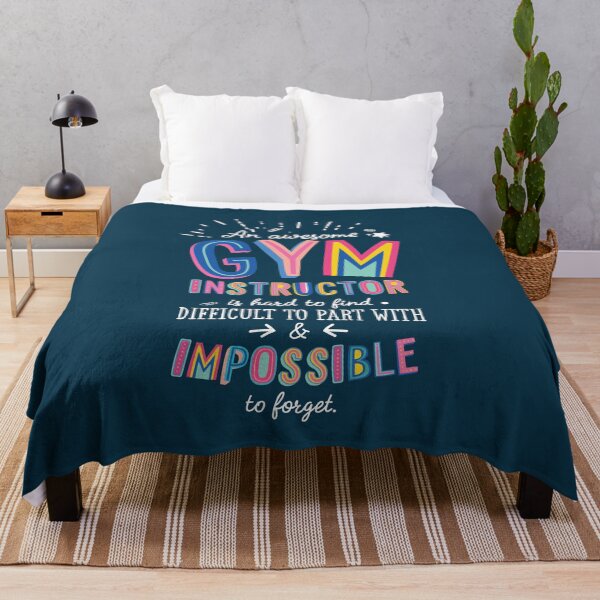 Item preview, An awesome Gym Instructor Gift Idea - Impossible to Forget Quote designed and sold by betternotes.