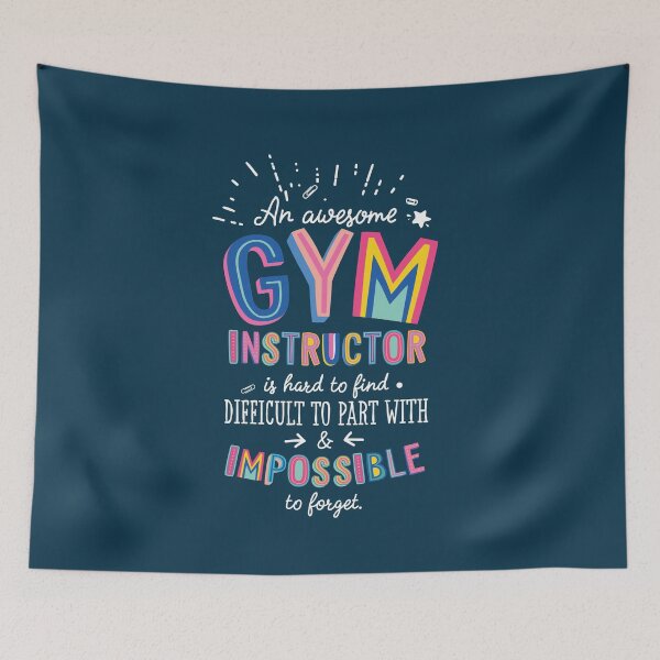 Item preview, An awesome Gym Instructor Gift Idea - Impossible to Forget Quote designed and sold by betternotes.