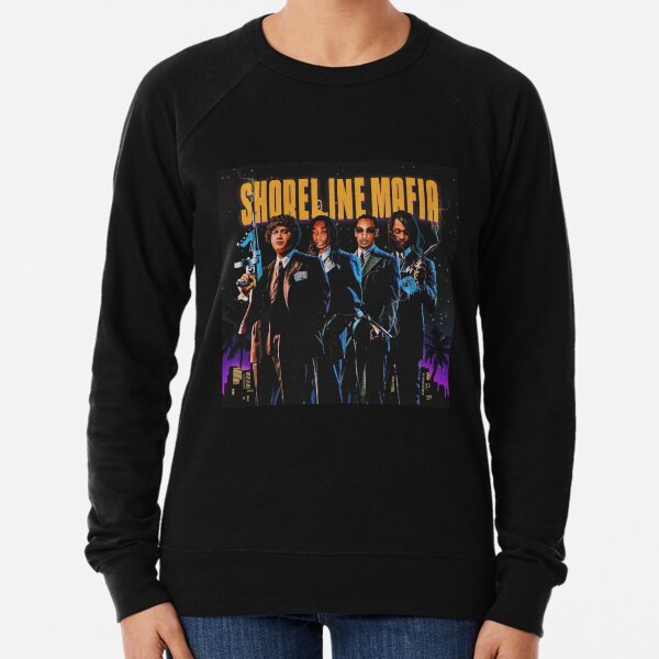 shoreline mafia rhinestone hoodie