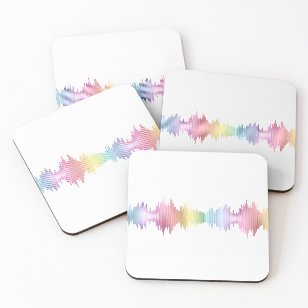 Item preview, Colorful Sound Wave designed and sold by The Masked Designer.