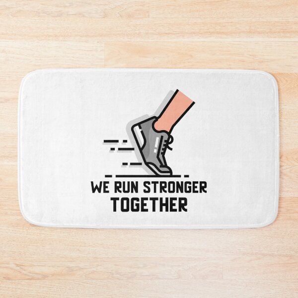 Item preview, We Run Stronger Together designed and sold by RiseandShineTee.