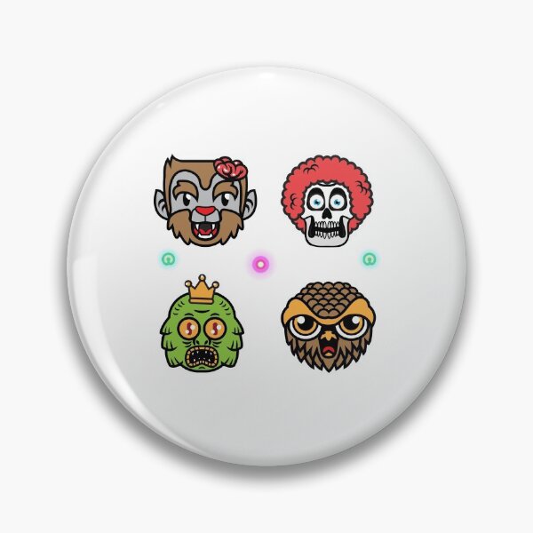 Item preview, Halloween  scary  monsters  sticker  pack  designed and sold by Moussa  Sussi.