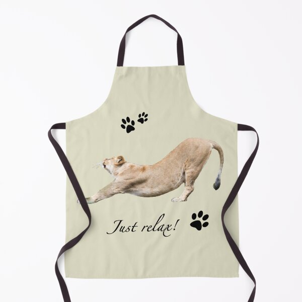Item preview, Gift idea photo lion stretches designed and sold by Katja LebenFreude.